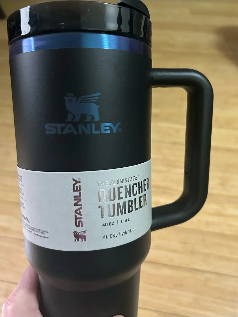 The Quencher H2.0 Flowstate™ Stanley Tumbler | 40 OZ Black Chroma New in Box - Picture 3 of 10